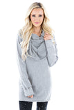 Pullover Cowl Tunic - LVR Fashion