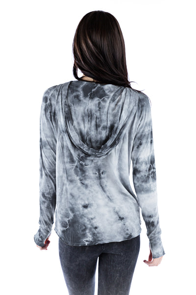 Dolman Hoodie Crystal - LVR Fashion