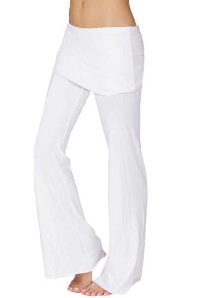 French Terry Foldover Lounge Pants - LVR Fashion