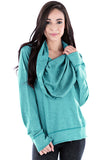 Pullover Cowl Hoodie - LVR Fashion