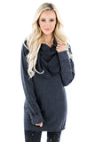 Pullover Cowl Tunic - LVR Fashion