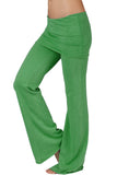 Foldover Yoga Pants - LVR Fashion