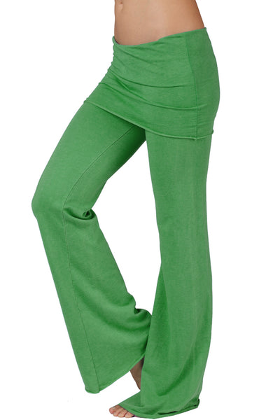 Foldover Yoga Pants - LVR Fashion