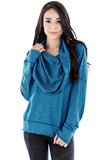 Pullover Cowl Hoodie - LVR Fashion