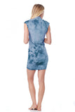 Sleeveless Mini Dress Crystal - LVR Fashion