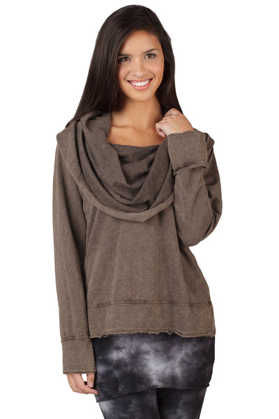 Pullover Cowl Hoodie - LVR Fashion