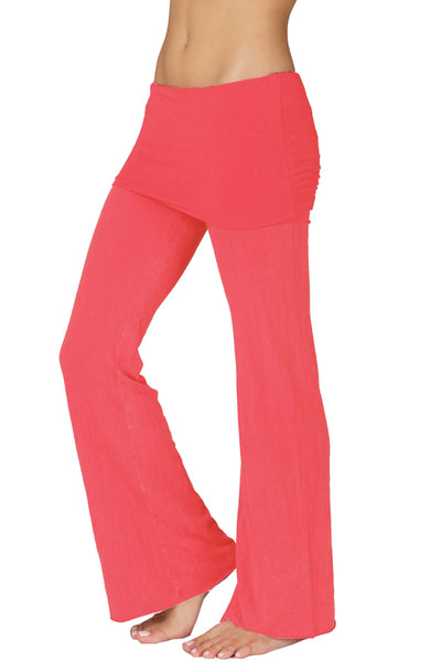 French Terry Foldover Lounge Pants - LVR Fashion