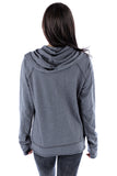 Pullover Cowl Hoodie - LVR Fashion