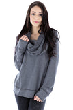 Pullover Cowl Hoodie - LVR Fashion