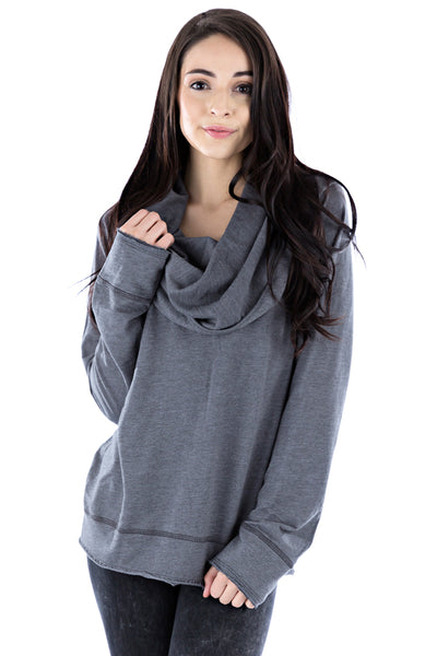 Pullover Cowl Hoodie - LVR Fashion