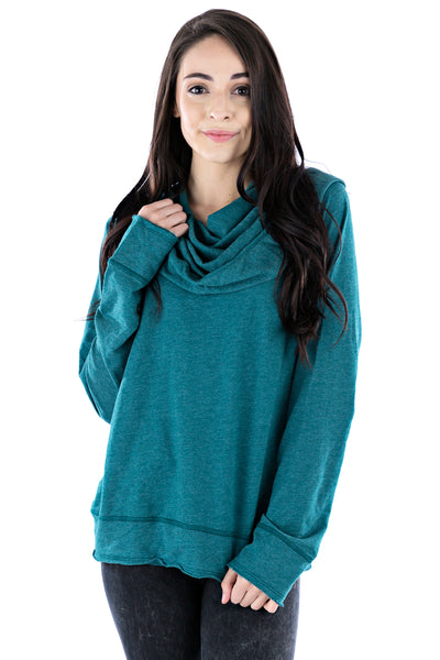 Pullover Cowl Hoodie - LVR Fashion