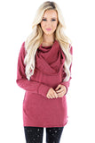 Pullover Cowl Tunic - LVR Fashion