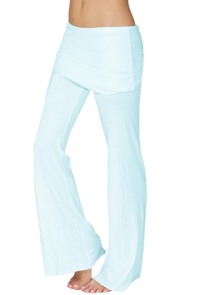 French Terry Foldover Lounge Pants - LVR Fashion