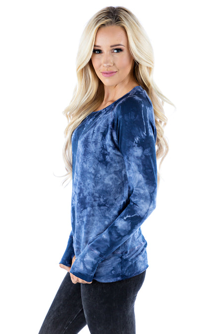 Pullover Cowl Tunic Crystal