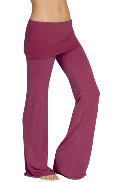 French Terry Foldover Lounge Pants - LVR Fashion