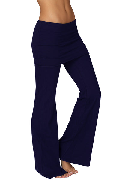French Terry Foldover Lounge Pants - LVR Fashion