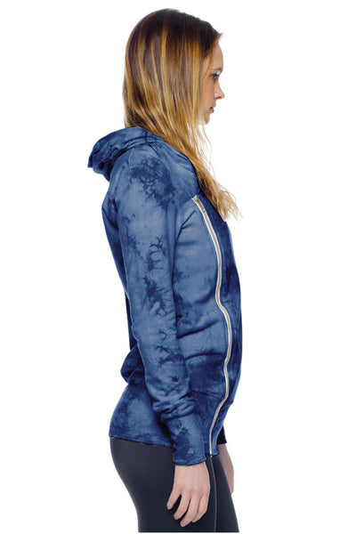 Asymmetrical Hoodie Crystal - LVR Fashion