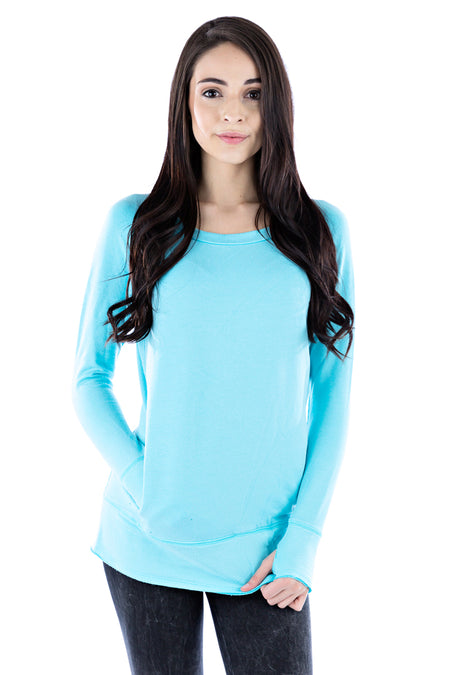 Pullover Cowl Tunic Crystal