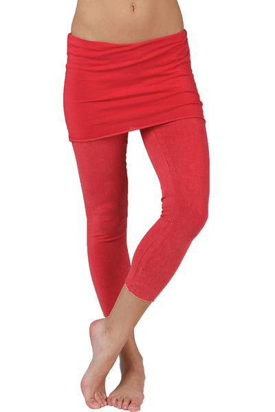 Lightweight Foldover Capris - LVR Fashion