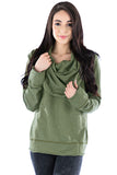 Pullover Cowl Hoodie - LVR Fashion