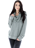 Pullover Cowl Hoodie - LVR Fashion
