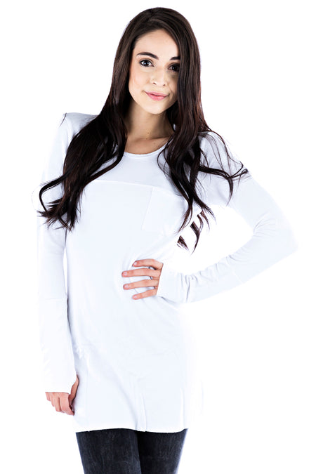 Pullover Cowl Tunic Crystal