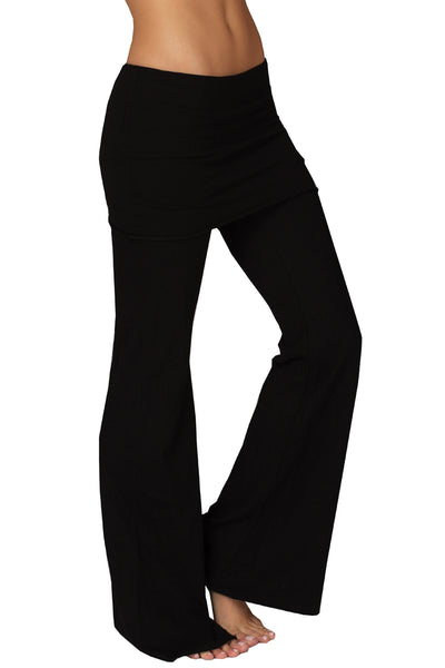 French Terry Foldover Lounge Pants - LVR Fashion