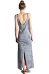 Pocket Maxi Dress Crystal - LVR Fashion